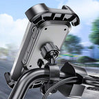 Bike Phone Holder, [2024 Upgrade] Motorcycle Phone Mount, Bicycle Phone Holder, Handlebar Phone Mount, for Iphone Bike Mount, Bike Accessories, Bicycle Accessories