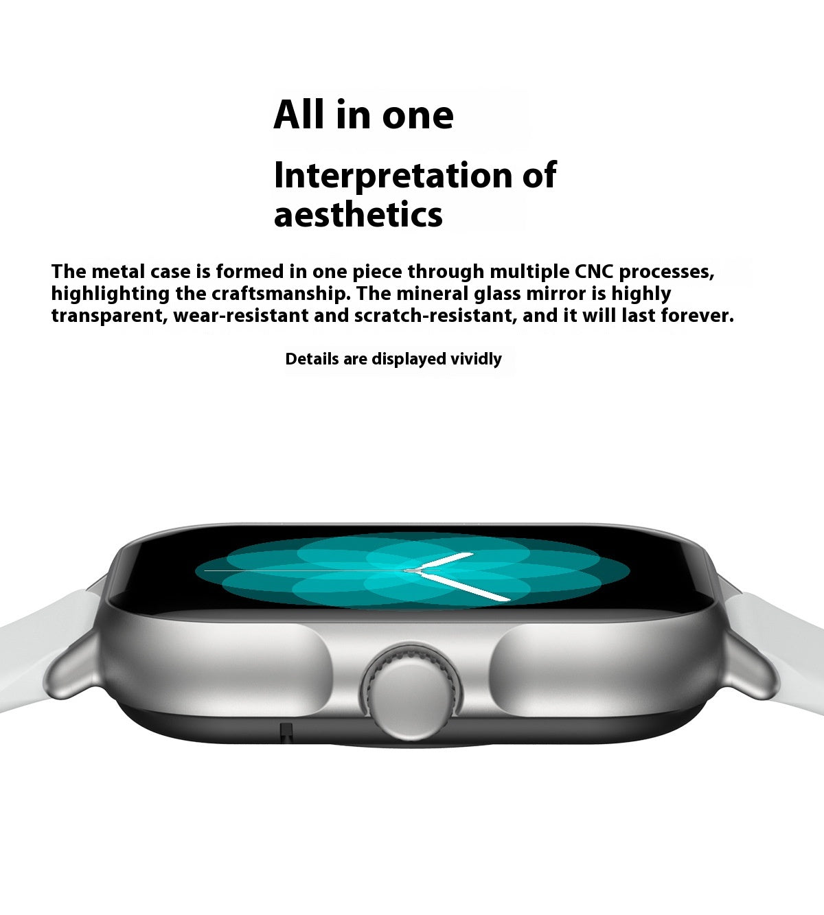 Bluetooth-Compatible Calling Smart Watch Message Reminder Sports Heart Rate Sleep Monitoring