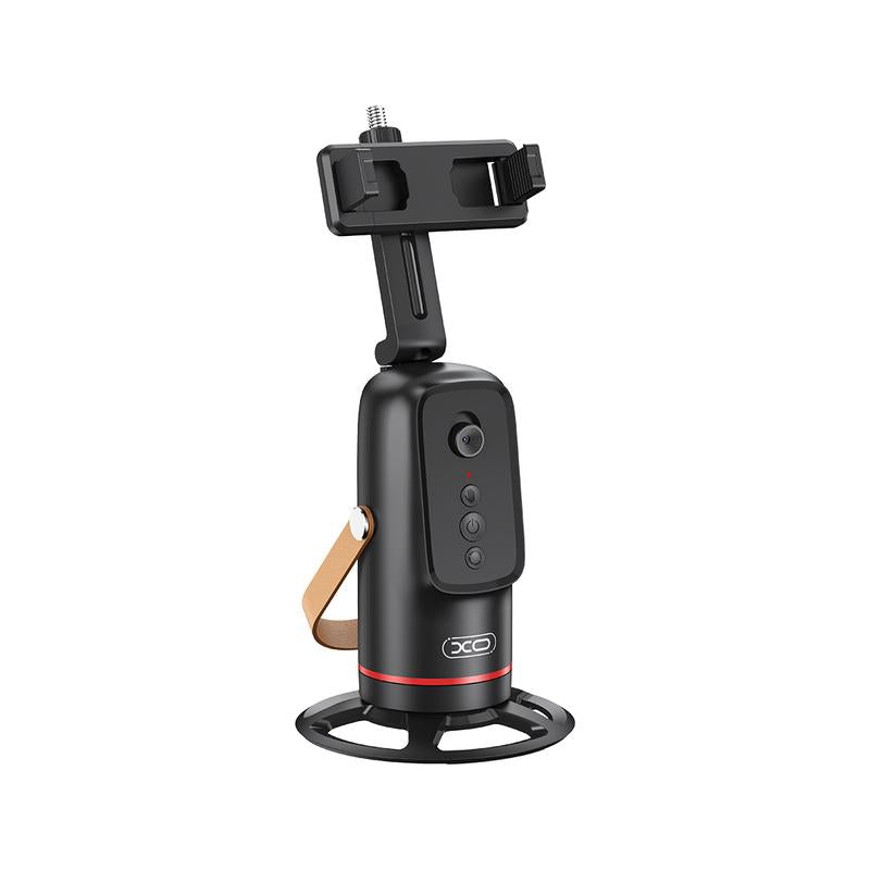 Auto Face Tracking Tripod, with Gesture Control Functon ,360° Rotation Face Body Phone Camera Mount Smart Shooting Phone Tracking Holder for Live Vlog Streaming Video, Accessories Selfie 360 Rotating Phone Stand