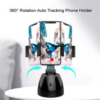 Auto Face Tracking Gimbal Stabilizer Phone Tripod Accessories 360 Rotation Live Smart AI Follow-Up Photo Vlog Video Recorder
