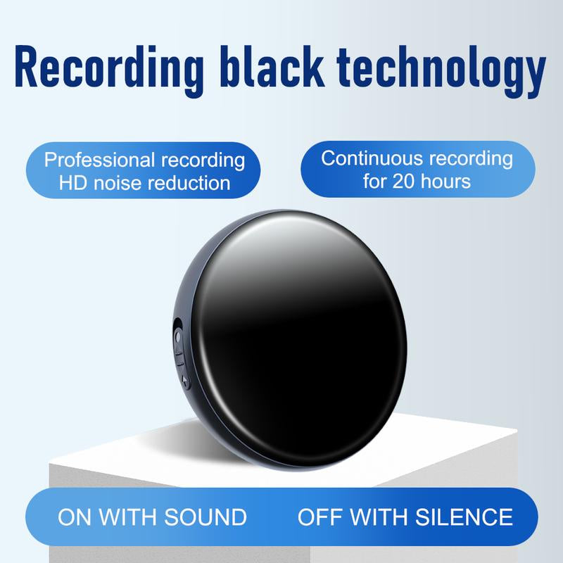 Magnetic Digital Voice Recorder - Voice Activated Recorder, Compact Audio Recorder,Audio Recording Device, Grabadora De Audiodigital