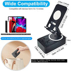New Cell Phone Holder Stand with Bluetooth Speaker Adjustable Desktop Live Lazy Tablet Bracket Support Portable Wireless Speaker